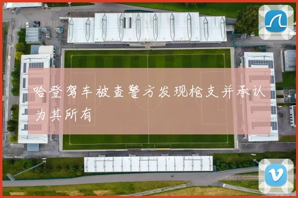 哈登驾车被查警方发现枪支并承认为其所有
